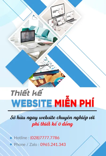 Thiết kế Website miễn phí