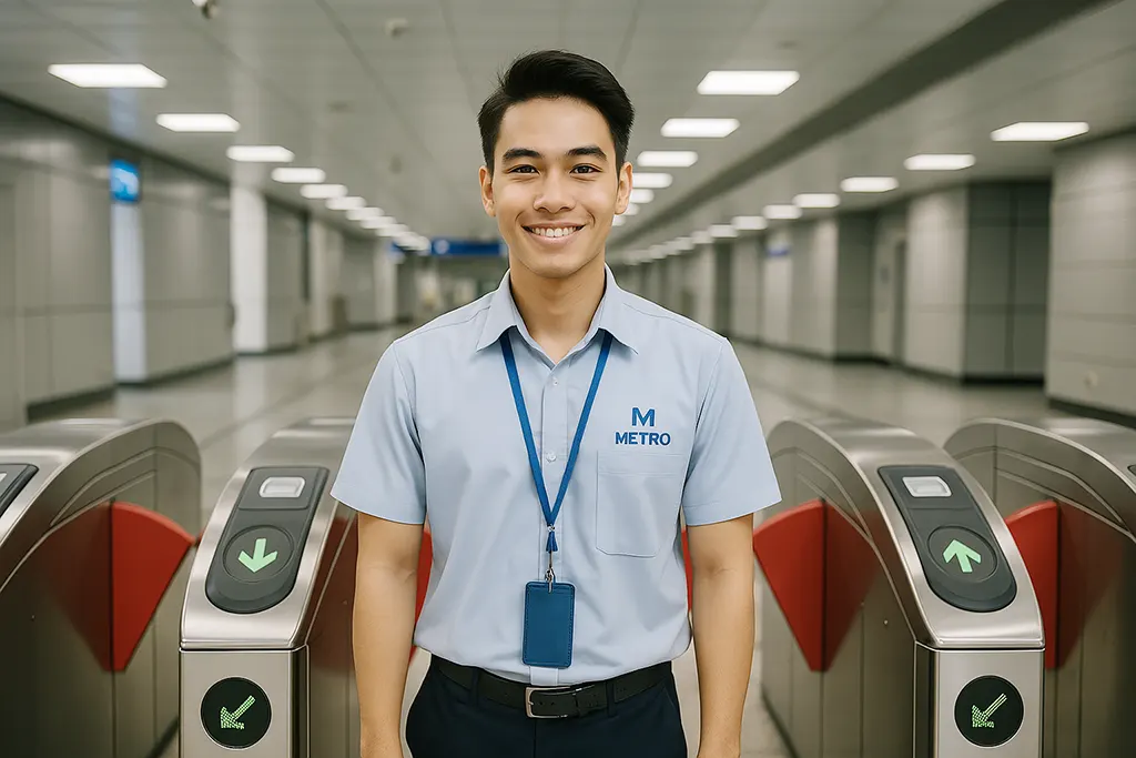 CCCD gắn chip trở thành vé tàu điện ngầm