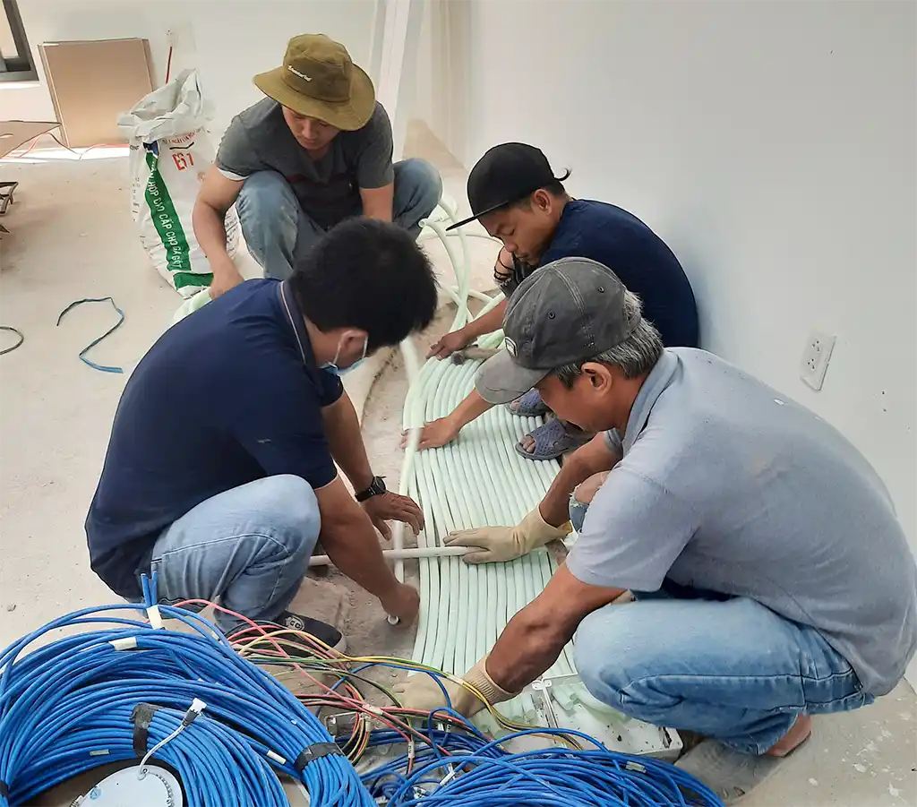 Thi công hạ tầng mạng chuyên nghiệp cho doanh nghiệp