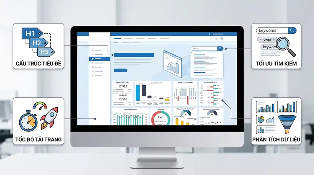 Thiết kế website chuyên nghiệp cho doanh nghiệp nhỏ: Website chuẩn SEO