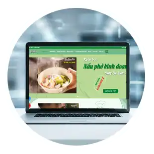 Dự án website Bà Bán Phở
