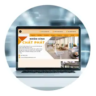 Dự án website Nhôm Kính Chất Phát