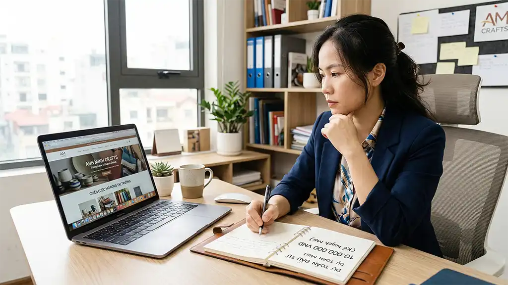 Thiết kế website cho doanh nghiệp nhỏ: Làm sao để không lãng phí 10 triệu đồng?