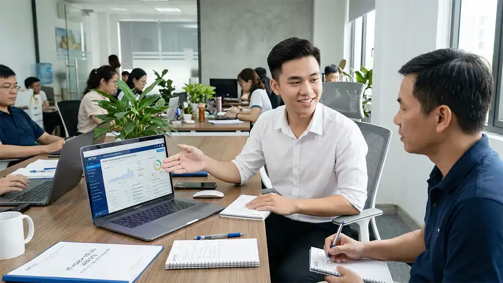 AKTEC làm gì để website không chỉ đẹp mà còn có khả năng ra đơn