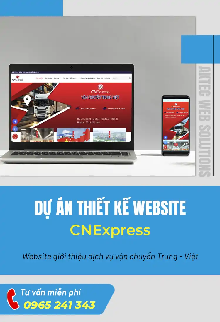Thiết kế website CNExpress