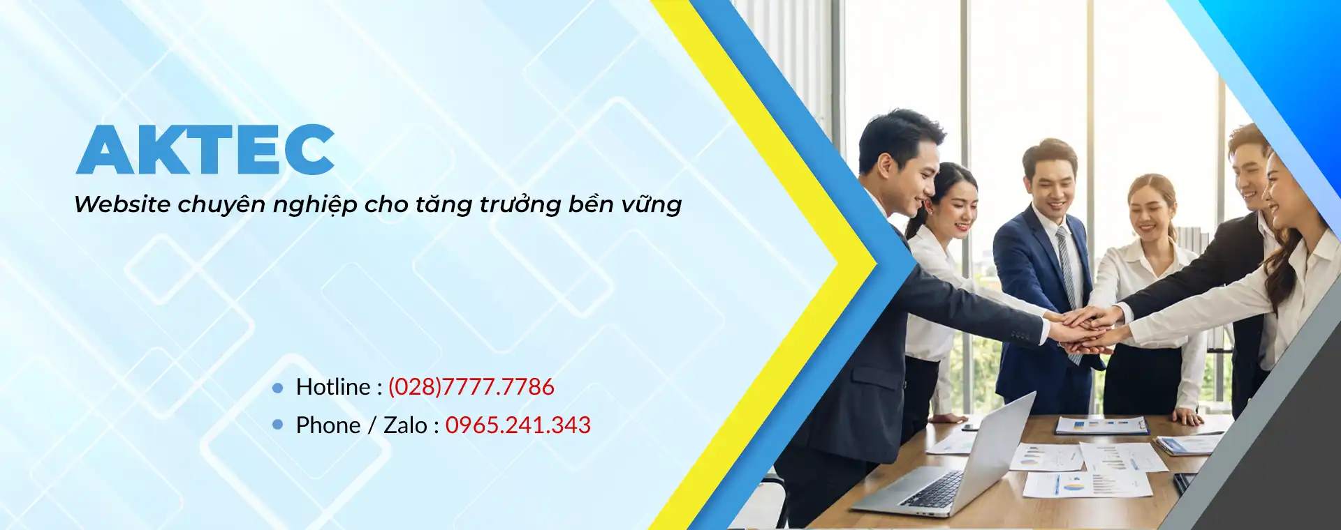 AKTEC - Website chuyên nghiệp cho tăng trưởng bền vững