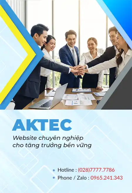 AKTEC - Website chuyên nghiệp cho tăng trưởng bền vững