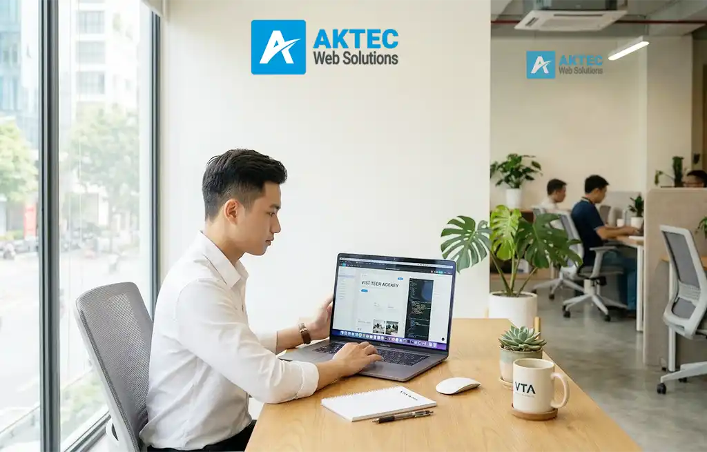 Dịch vụ thiết kế website tại AKTEC