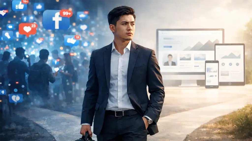 Nên làm website hay chỉ dùng facebook? Một góc nhìn thực tế từ người làm kinh doanh