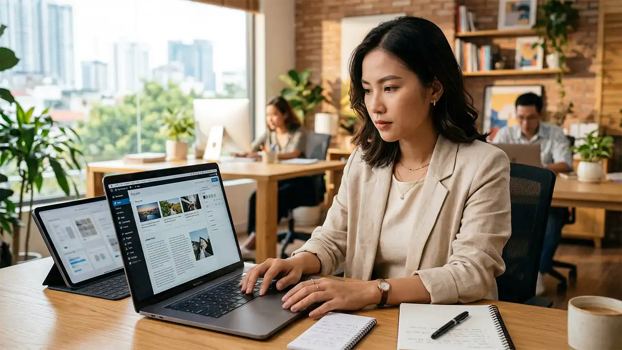 Viết bài và cập nhật nội dung để website không bị chết