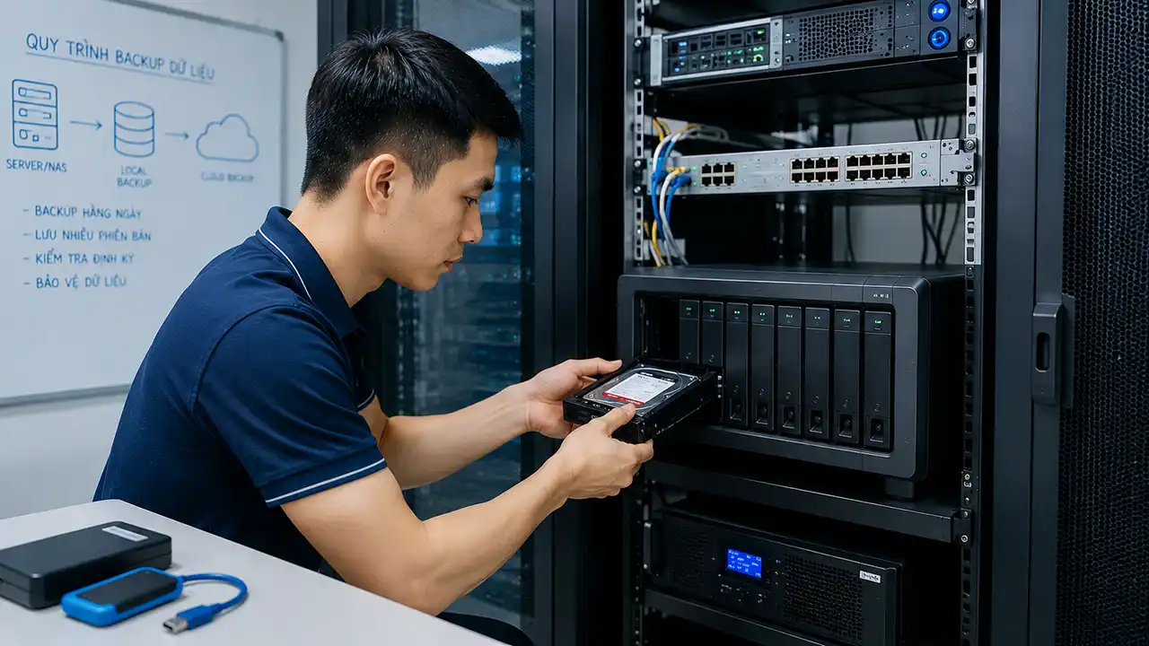 Monitoring và Backup là hai yếu tố thường bị bỏ quên