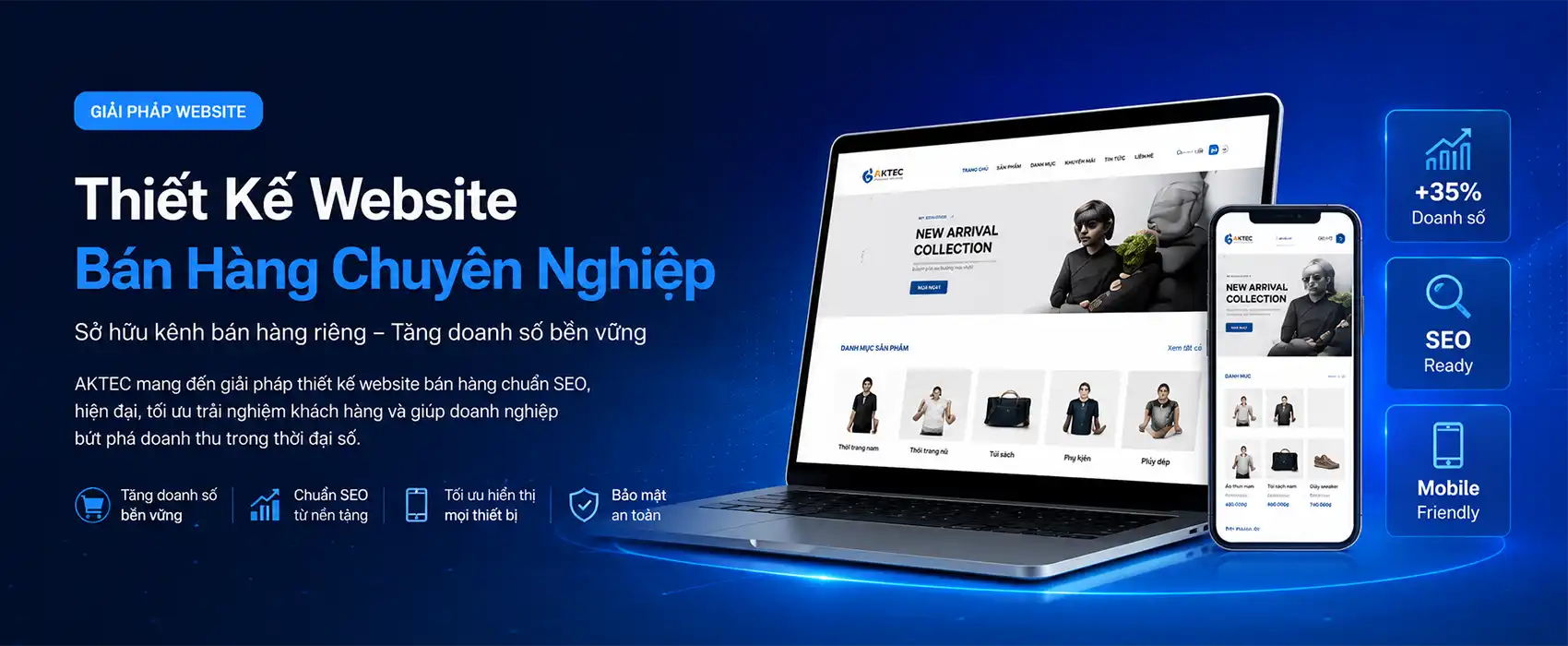 Thiết Kế Website Bán Hàng Chuyên Nghiệp Giúp Doanh Nghiệp Tăng Doanh Số