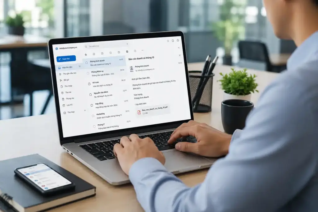 Giải Pháp Email Doanh Nghiệp – Mail Server Riêng & Email Theo Tên Miền Do AKTEC Triển Khai