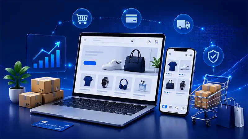 website bán hàng không chỉ là nơi giới thiệu sản phẩm mà còn là kênh bán hàng trực tuyến