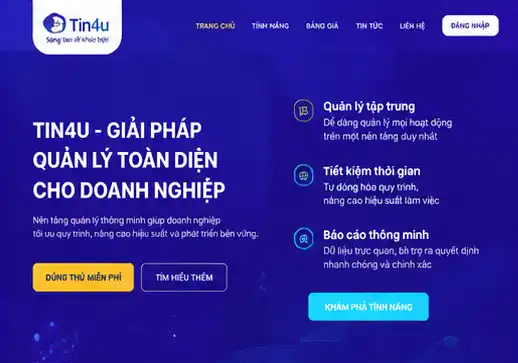 Báo giá landing page