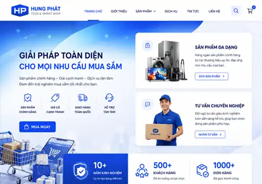 Báo giá website bán hàng