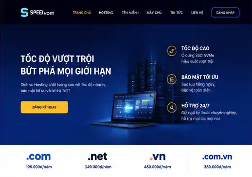 Báo giá website theo yêu cầu