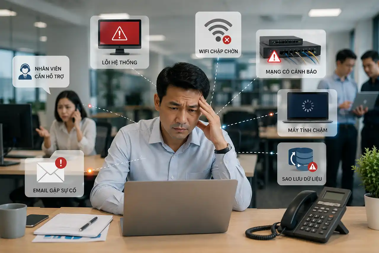 Khi mọi vấn đề IT đều đổ về người quản lý