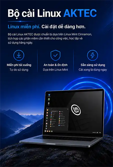 Bộ cài Linux AKTEC