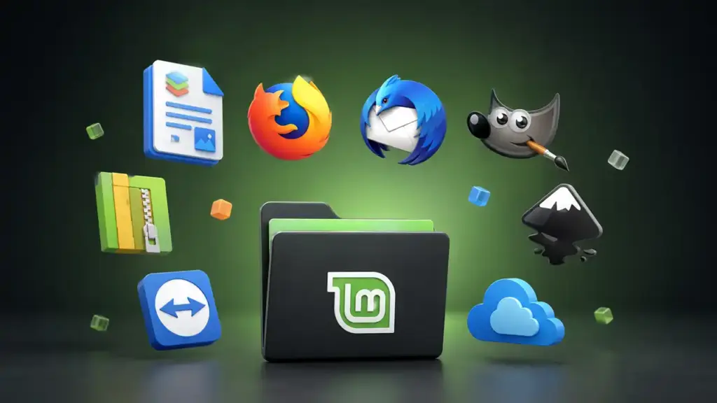 Khám phá các ứng dụng trong Bộ cài Linux AKTEC