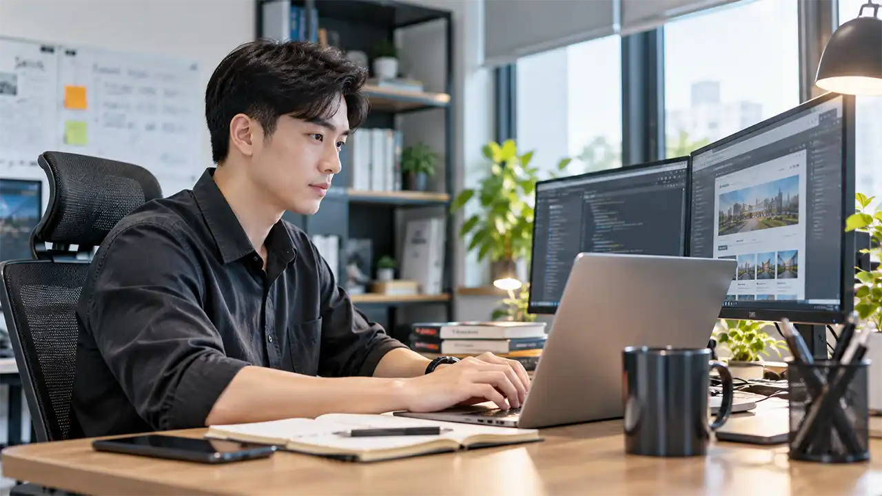 AKTEC có thể nhìn website ở góc độ rộng hơn