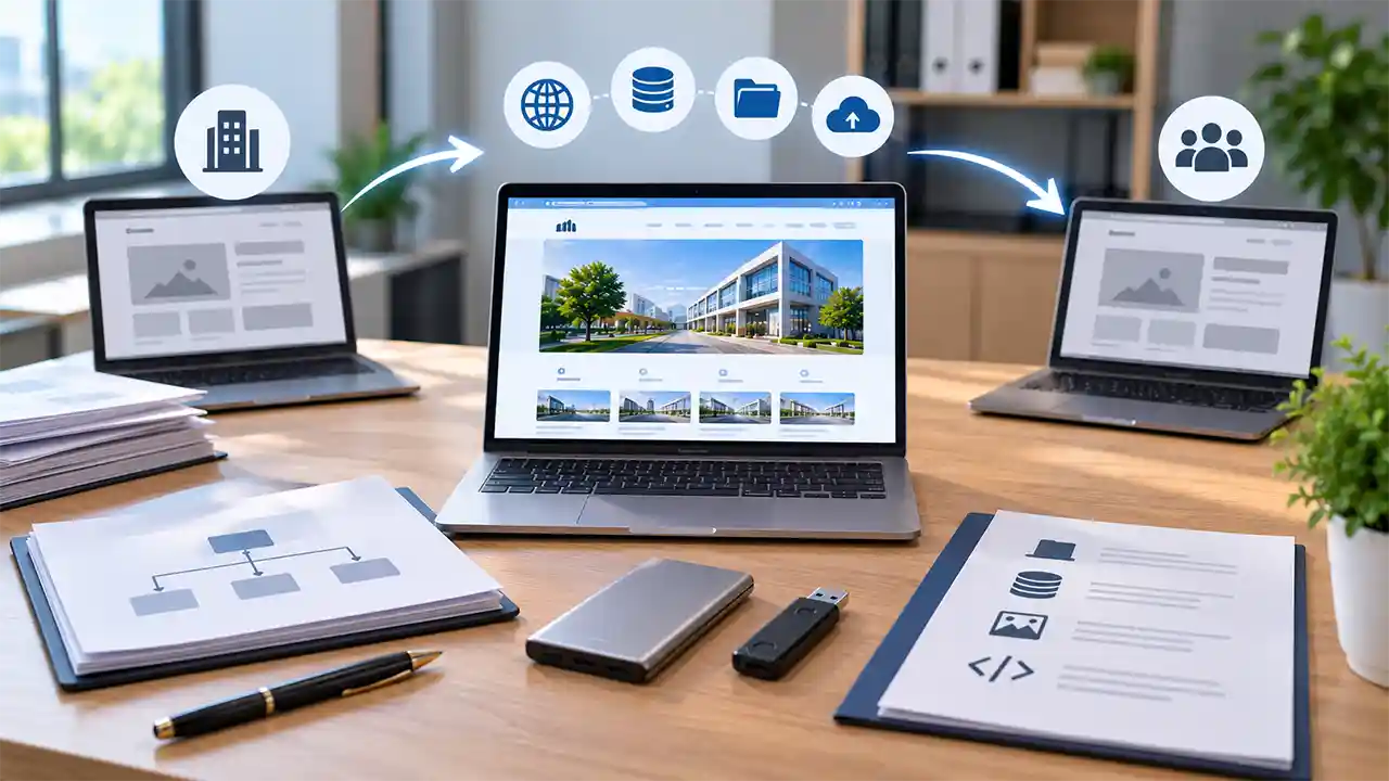 Website doanh nghiệp có thể chuyển giao và tiếp tục quản lý