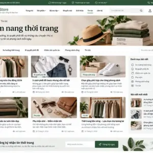 Mẫu Website Bán Hàng Thời Trang – Lumi_Trang cẩm nang