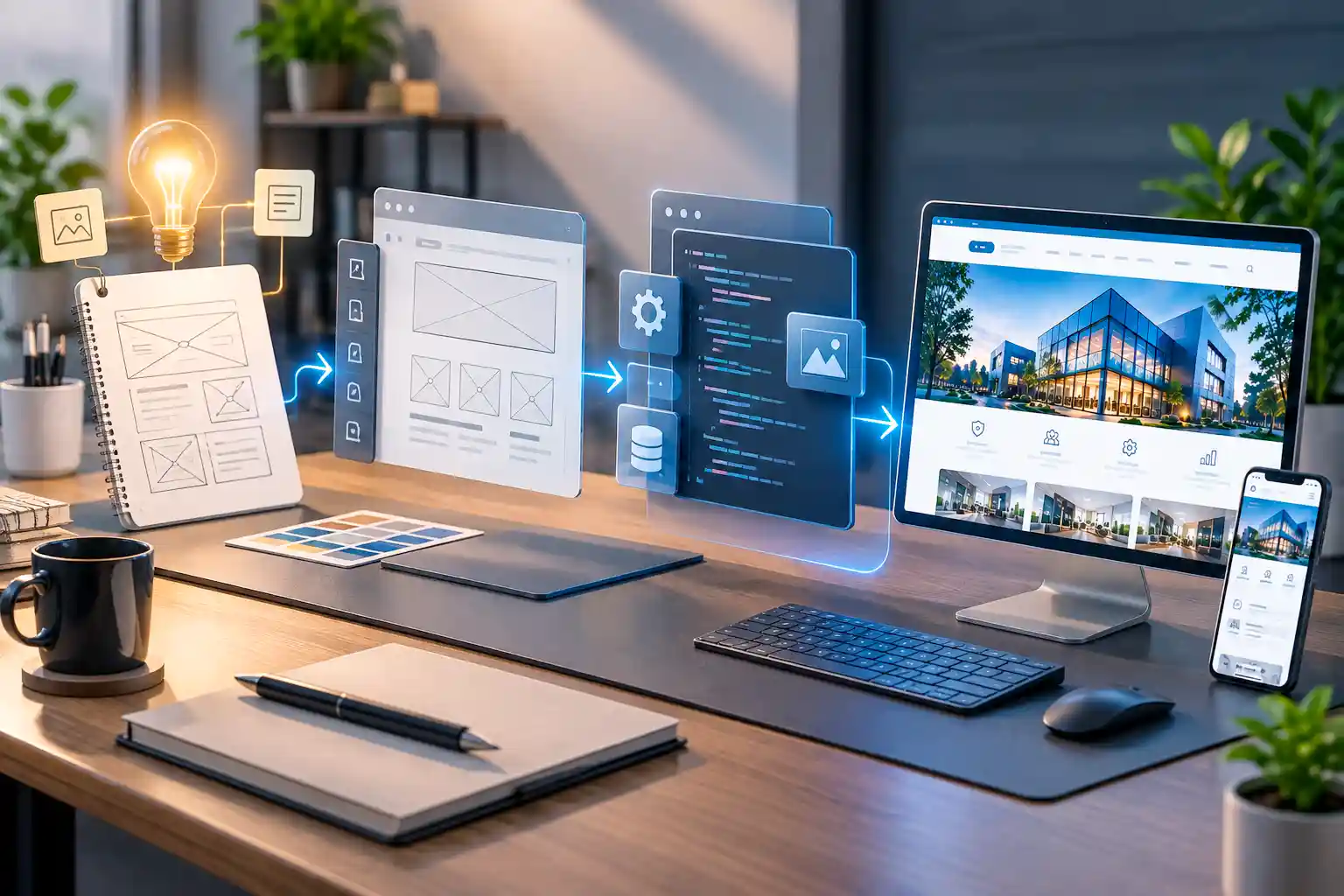 Quy trình thiết kế và xây dựng website doanh nghiệp