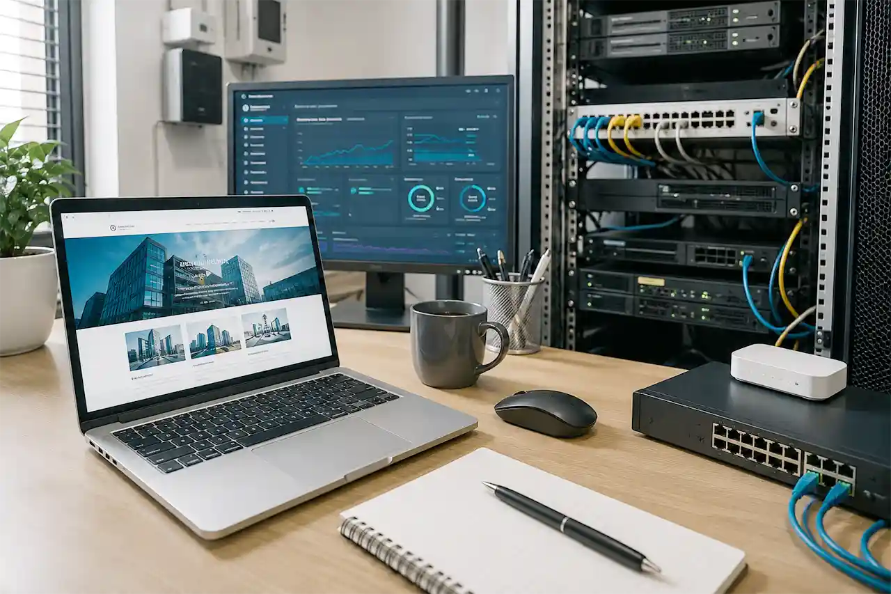 Website doanh nghiệp và hệ thống hạ tầng kỹ thuật phía sau